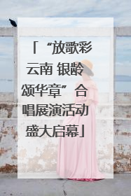 “放歌彩云南 银龄颂华章”合唱展演活动盛大启幕
