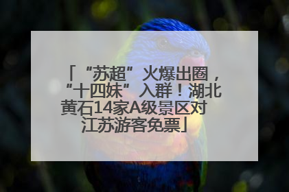 “苏超”火爆出圈，“十四妹”入群！湖北黄石14家A级景区对江苏游客免票