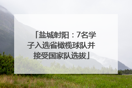 盐城射阳：7名学子入选省橄榄球队并接受国家队选拔