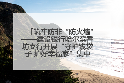 筑牢防非“防火墙”——建设银行哈尔滨香坊支行开展“守护钱袋子 护好幸福家”集中宣传日活动