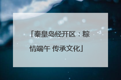 秦皇岛经开区：粽情端午 传承文化