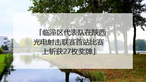 临潼区代表队在陕西光电射击联赛首站比赛上斩获27枚奖牌