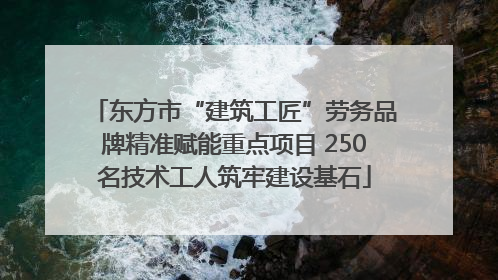 东方市“建筑工匠”劳务品牌精准赋能重点项目 250名技术工人筑牢建设基石