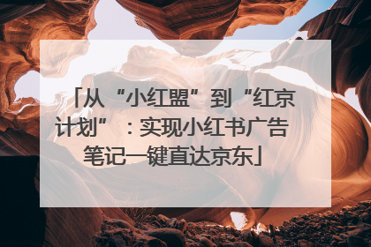 从“小红盟”到“红京计划”：实现小红书广告笔记一键直达京东