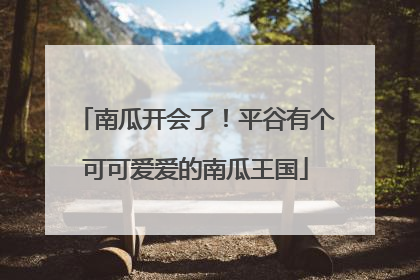 南瓜开会了！平谷有个可可爱爱的南瓜王国