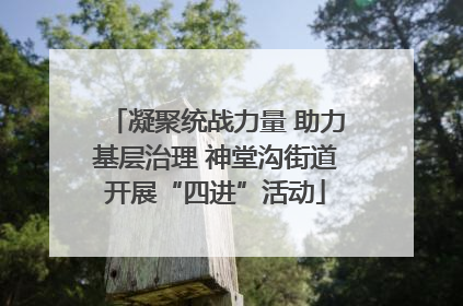 凝聚统战力量 助力基层治理 神堂沟街道开展“四进”活动