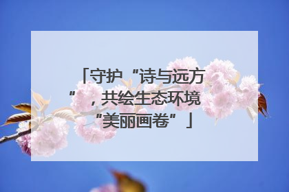 守护“诗与远方”，共绘生态环境“美丽画卷”