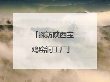 探访陕西宝鸡窑洞工厂