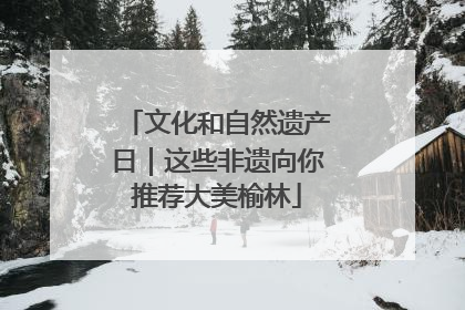 文化和自然遗产日｜这些非遗向你推荐大美榆林