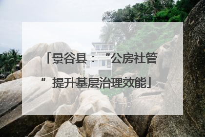 景谷县：“公房社管”提升基层治理效能