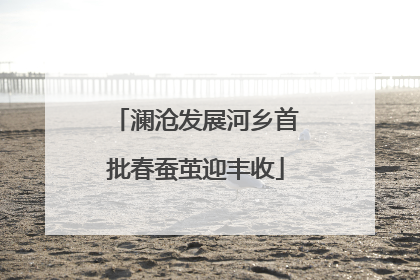 澜沧发展河乡首批春蚕茧迎丰收