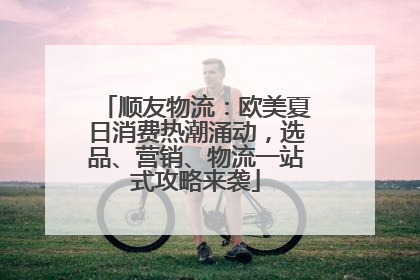顺友物流：欧美夏日消费热潮涌动，选品、营销、物流一站式攻略来袭
