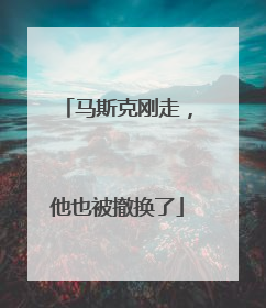 马斯克刚走，他也被撤换了