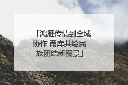 鸿雁传情到全域协作 甬库共绘民族团结新图景